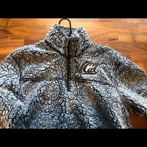 Cal Berkeley Fuzzy Fleece Pullover